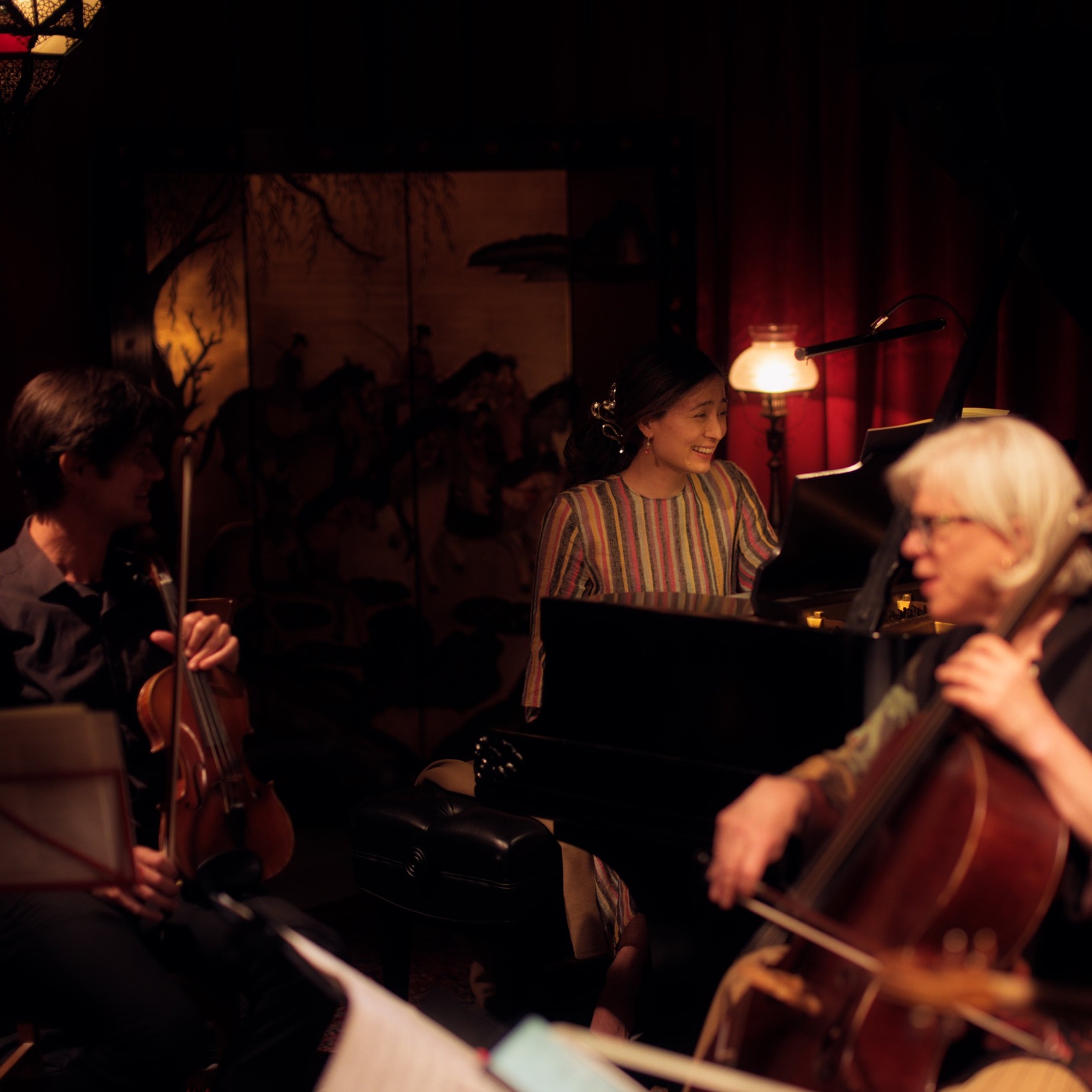 An open rehearsal at The Red Door