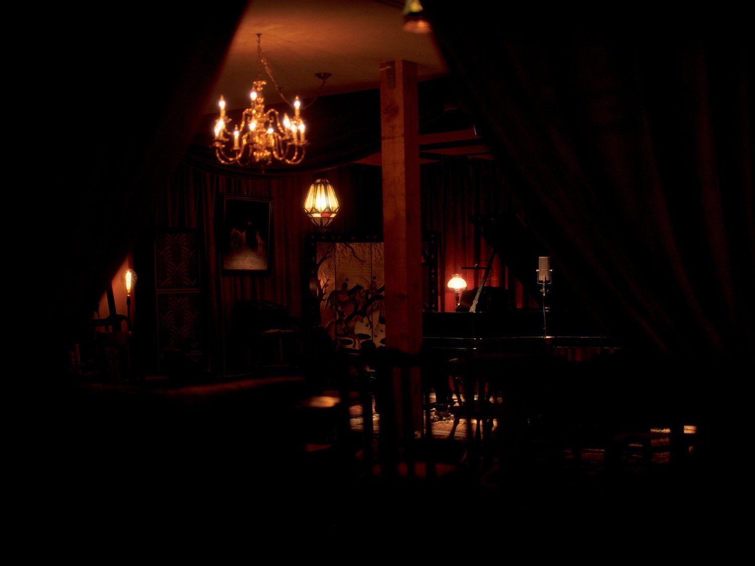 The Red Door, set for a concert